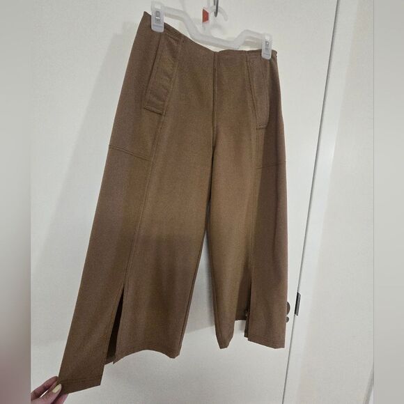 Sympli The Beat Crop Wide Leg Split Pants - Picture 6 of 13